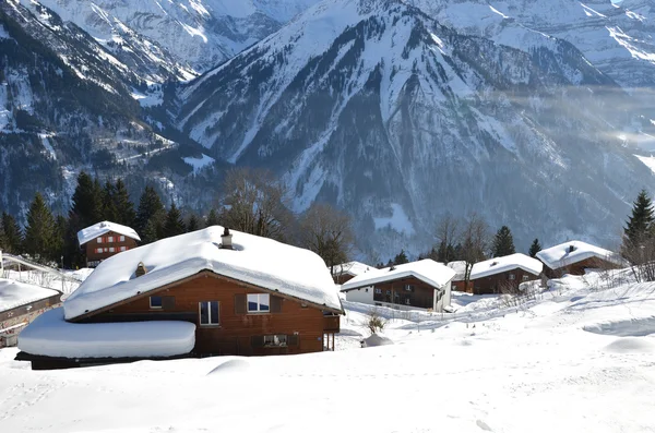 Braunwald, schweiz — Stockfoto