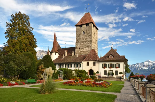 Spiez замок, switerland — стокове фото