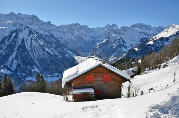 Braunwald, Švýcarsko — Stock fotografie