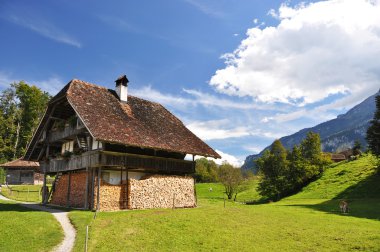 geleneksel İsviçre ülke evi