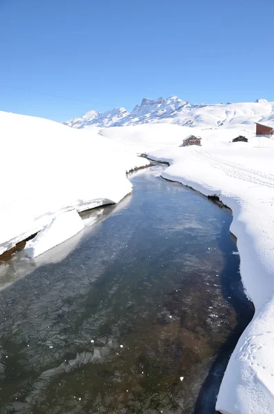 Melchsee-Frutt. Switzerland — Stock Photo, Image