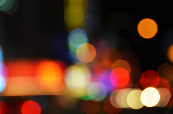 Big city lights — Stock Photo, Image