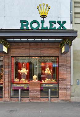 Rolex Dükkanı, onun lüks saatler için bilinen