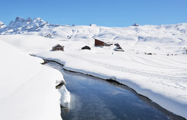 Melchsee-frutt, schweiz — Stockfoto