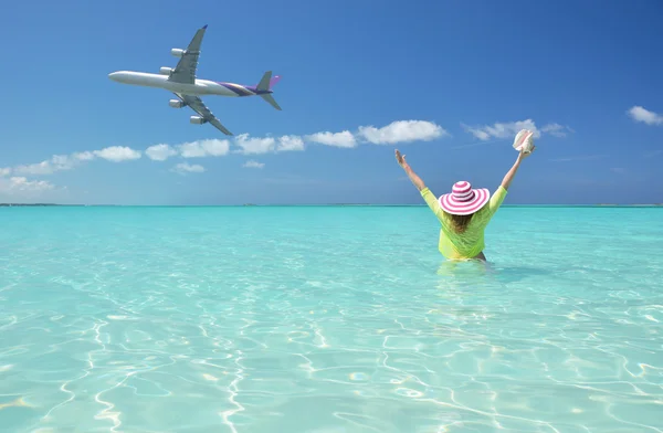 Beach scene — Stock Photo, Image