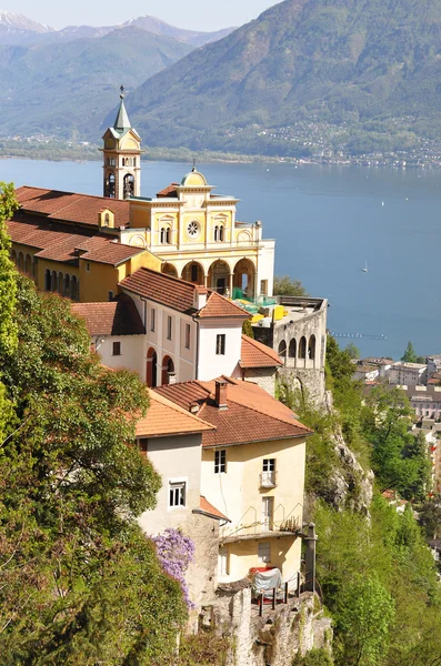 Medieval monastery on the rock — Stock Photo, Image