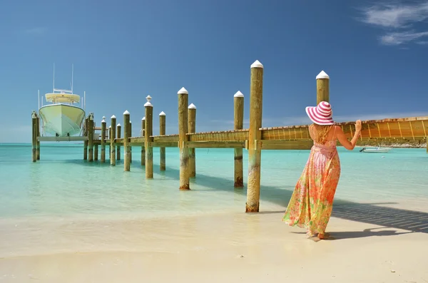 Scena della spiaggia — Foto Stock