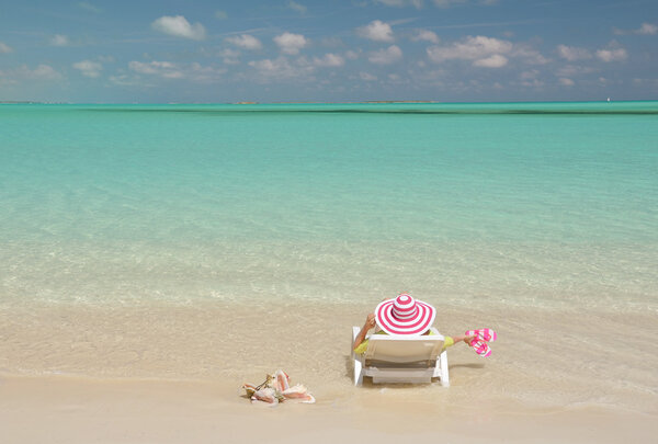 Пляжная сцена