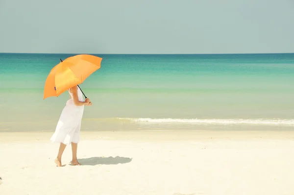 Beach scene — Stock Photo, Image