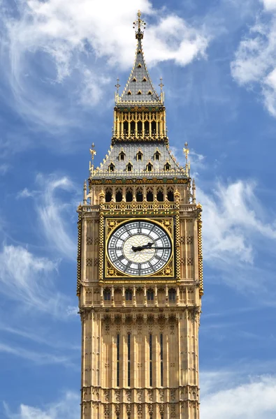 Big Ben an sonnigem Tag — Stockfoto