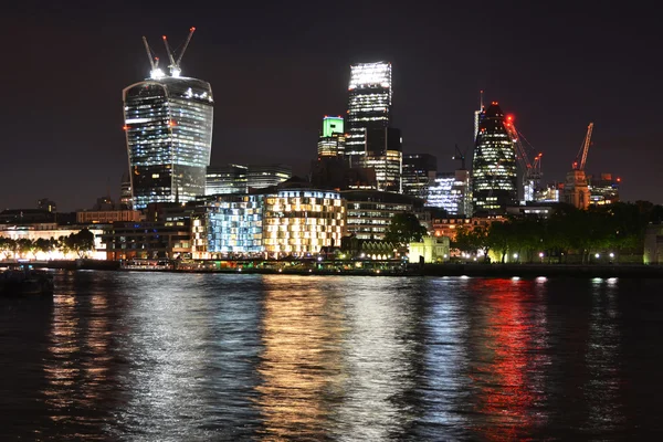 Londres à noite — Fotografia de Stock