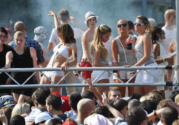 Street Parade en Zurich — Foto de Stock