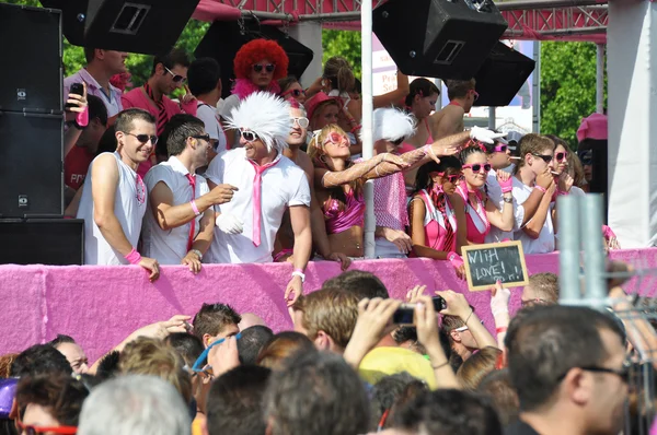 Desfile de rua em Zurique — Fotografia de Stock