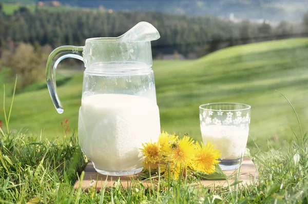 Krug Milch — Stockfoto