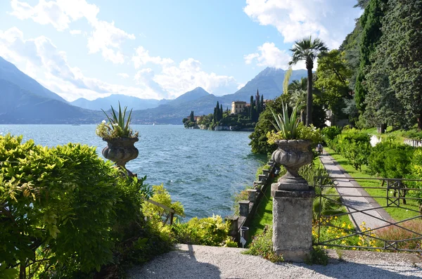 Blick auf den Comer See — Stockfoto