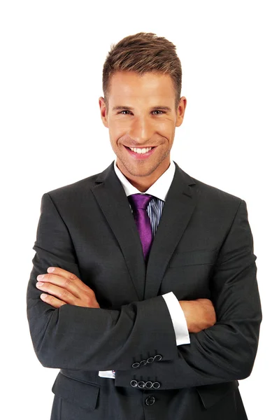 Confident businessman portrait — Stock Photo, Image