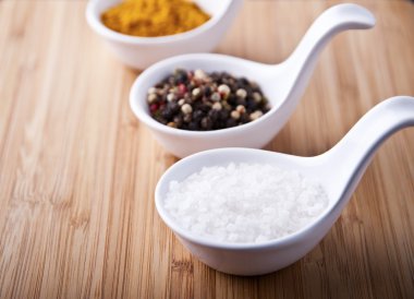 çeşitli baharatlar seçimi.