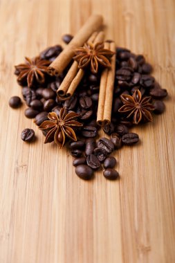 kahve ve vanilya arka plan