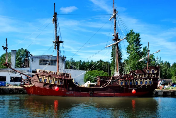 Piratenschiff — Stockfoto