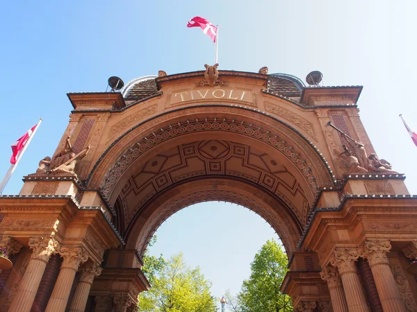 Tivoli in Kopenhagen — Stockfoto