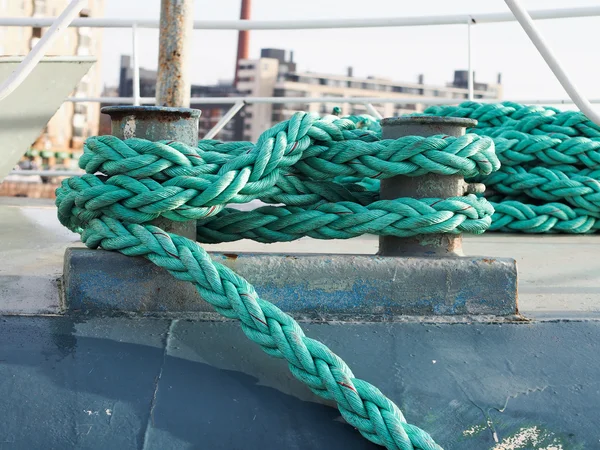 Touw van een schip — Stockfoto