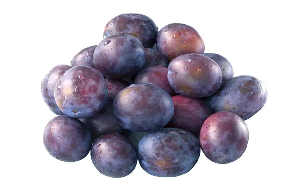 Fresh plums — Stock Photo, Image