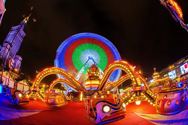 Lunapark Varšava, Polsko — Stock fotografie