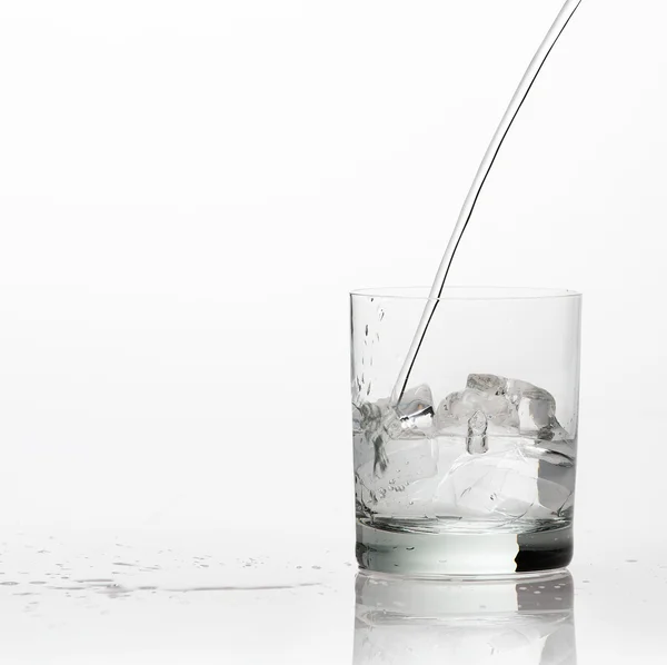 Vodka con hielo —  Fotos de Stock