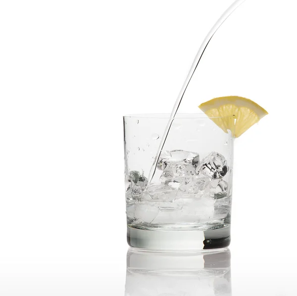 Vodka with ice — Stock Photo, Image
