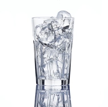 cam üzerine beyaz izole, tatlı su