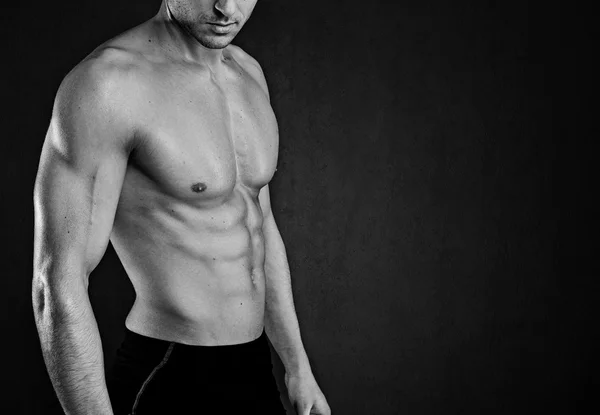 Sexy muscolare uomo — Foto Stock