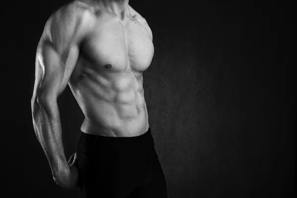 Sexy muscolare uomo — Foto Stock