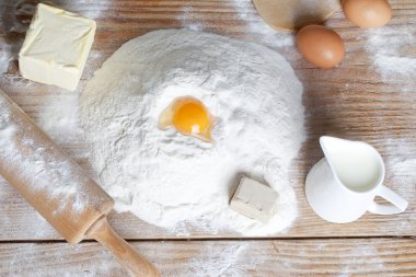 pişirme için malzemeler