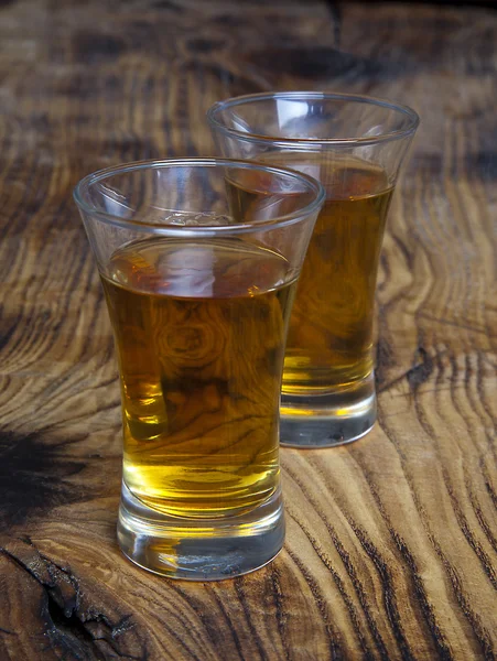 Rum im Glas Stockfoto