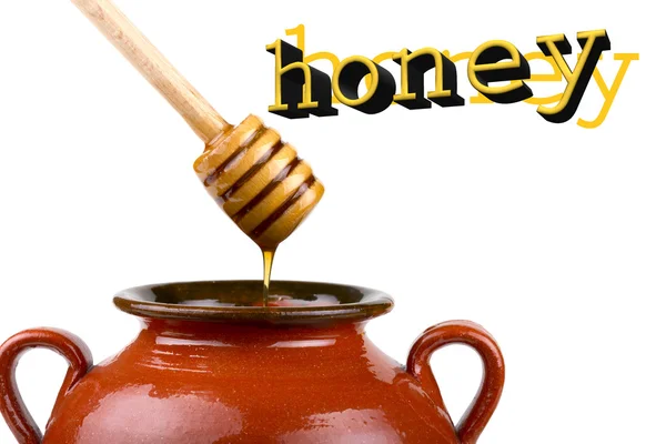 Flower honey — Stock Photo, Image