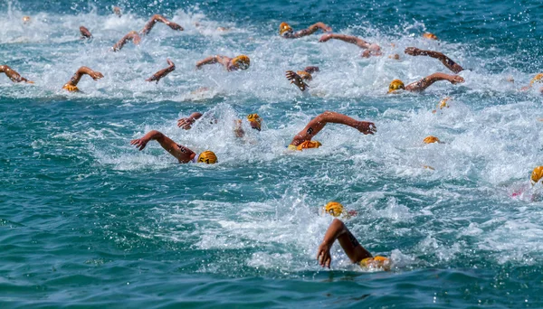 Vendéglátás sportolók — Stock Fotó