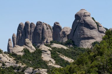 Montserrat Dağları (İspanya'nın görünümü)