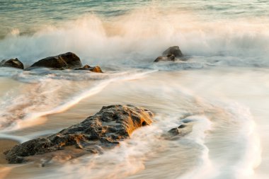 güzel ayrıntılı olarak kıyı