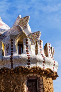 ilginç desenleri mota barcelona park Güell