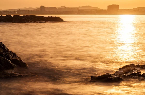 Dettaglio della costa spagnola — Foto Stock