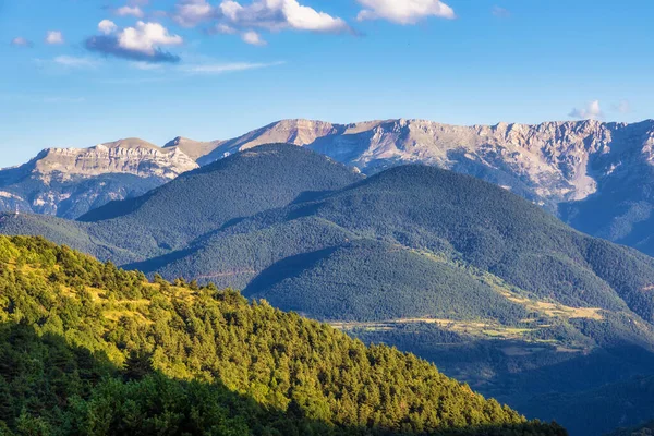 Paisagem Verão Cerdanya Montanha Dos Pirinéus Catalunha Espanha — Fotografia de Stock
