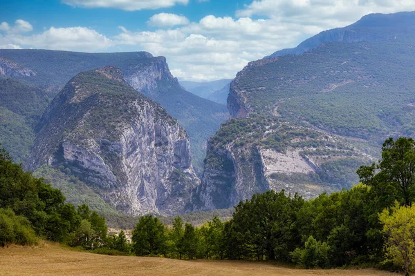 Verdon Gorge French Gorges Verdon River Canyon Located Provence Alpes — Stockfoto