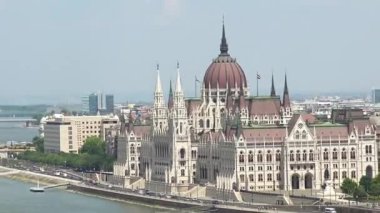 Tuna Nehri üzerinde Budapeşte, Macaristan bina Parlamento