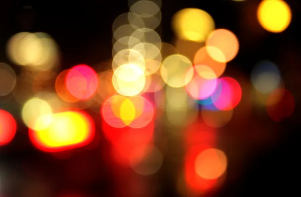 Luces difusas de la calle — Foto de Stock