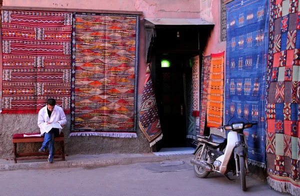 Dywany rynku — Zdjęcie stockowe