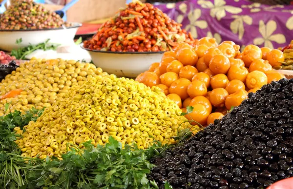 Food market in Agadir, Morocco — Stock Photo, Image