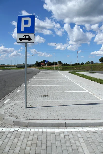 Parkeerplaatsen — Stockfoto