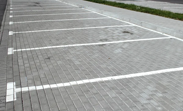 Puste parkingi — Zdjęcie stockowe