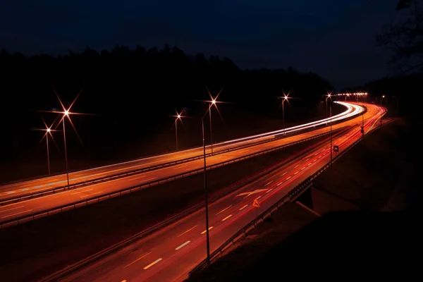 Luces nocturnas — Foto de Stock