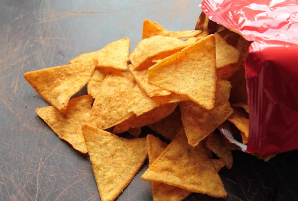 Spicy nachos — Stock Photo, Image